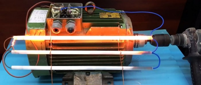 כיצד להמיר מנוע חשמלי אסינכרוני לגנרטור חשמלי חזק