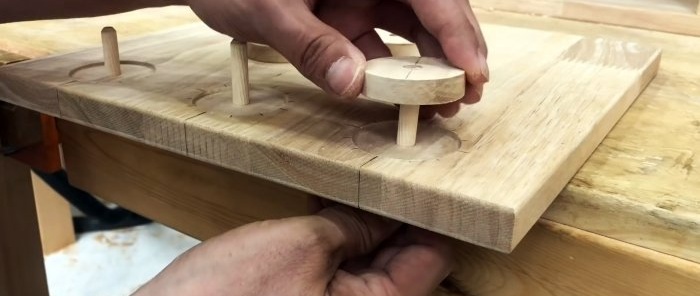 Hur man gör ett enkelt kombinationslås av trä