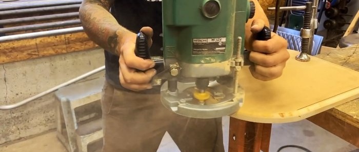 Como fazer reforços em uma chapa de metal sem prensa