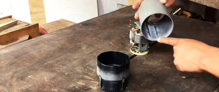 Hogyan készítsünk kézi útválasztót egy törött turmixgépből
