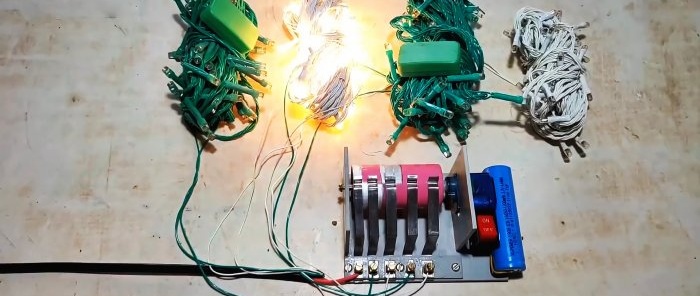 Paano gumawa ng mechanical garland switch nang walang kaalaman sa electronics
