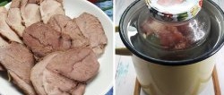 How to cook real boiled pork in a glass jar