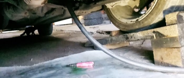 Cara siram radiator pemanas kereta tanpa menanggalkannya