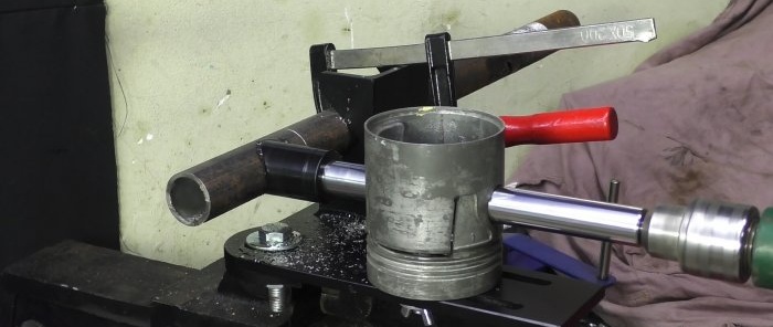 Kako napraviti napravu za rezanje sedla cijevi od starog automobila