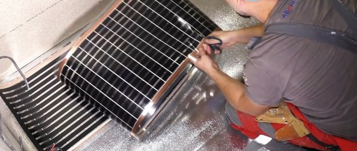 Jak vyrobit vyhřívanou podlahu rychle a levně za 1 den bez míchání roztoku