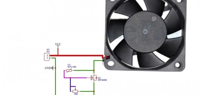 Kako napraviti termostat za ventilator koristeći samo 3 dijela