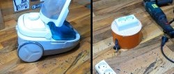 How to make a self-winding extension cord from an old vacuum cleaner