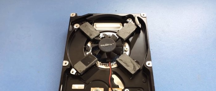 Paano gumawa ng 12V induction cooker sa isang lumang hard drive case