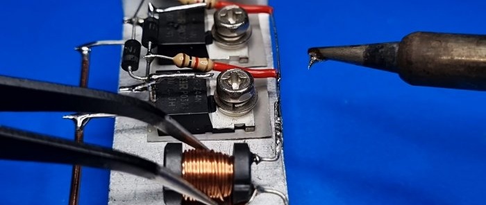 Paano gumawa ng simple at malakas na induction soldering iron na may instant heating