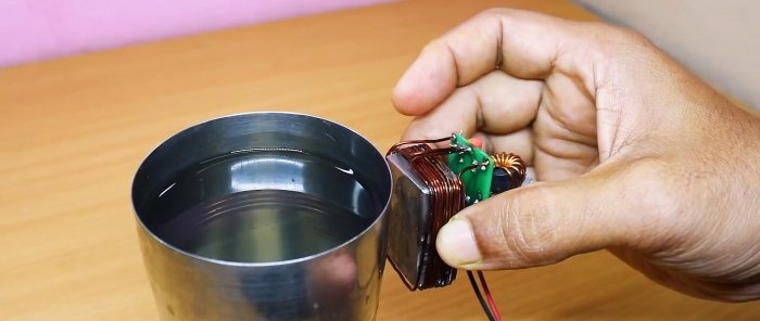 How to make a 12V pocket induction boiler