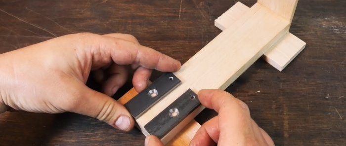 איך להכין מחדד סכינים פשוט מחומרים זמינים