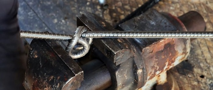 Hvordan binde stålarmering uten oppvarming til en sjøknute
