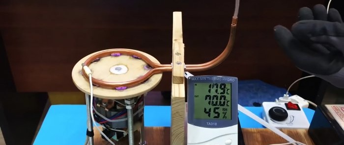 DIY μαγνητική θερμάστρα
