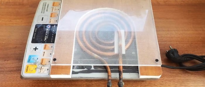 How to make an instant heater from an induction cooker for forging and hardening metal