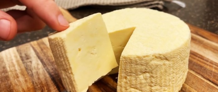3 malzemeden ev yapımı peynir Yarım gün ve peynir hazır