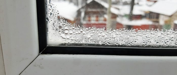 Como evitar a condensação nas janelas de plástico da sua casa