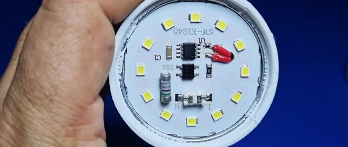 How to make an LED lamp with adjustable light levels