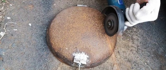 Hur man gör en högeffektiv kamin från en gasflaska
