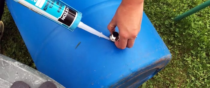 Cum se instalează un robinet într-un rezervor sau butoi