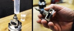 Kā izveidot adapteri putu tīrītāja cilindru uzpildīšanai
