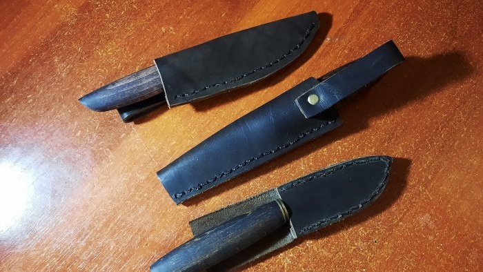 Πώς να ράψετε μόνοι σας μια δερμάτινη θήκη μαχαιριού