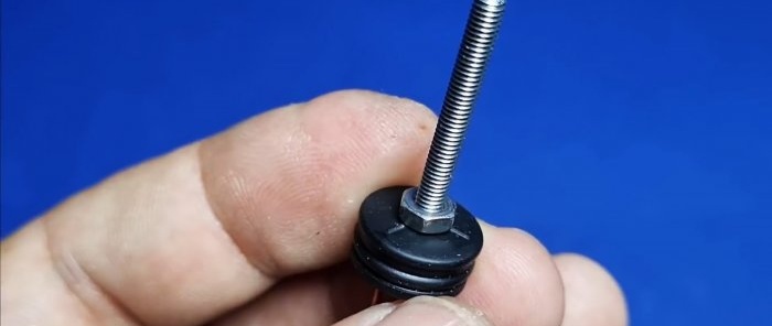 Zelfgemaakte diode-analoog van eenvoudige accessoires