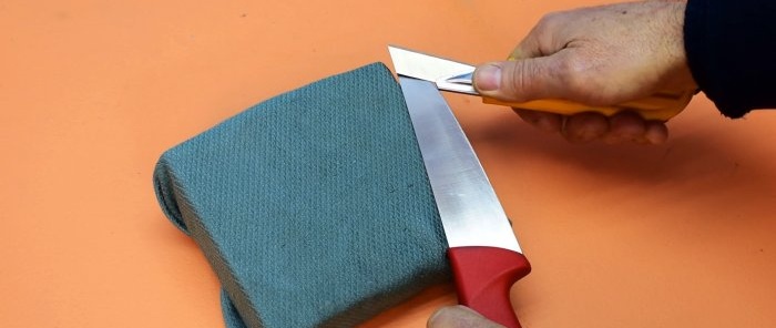 4 начина да наоштрите нож ако немате оштрило или брус