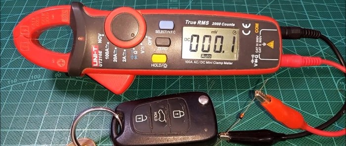 Kā pārbaudīt jebkuru radio tālvadības pulti, izmantojot parasto multimetru