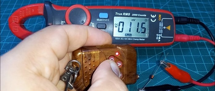How to test any radio remote control using a regular multimeter