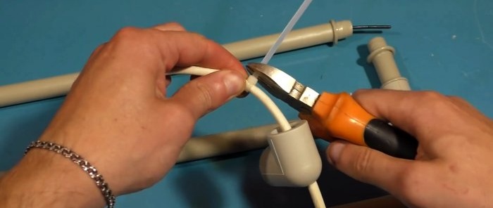 PP borulardan elektrikli ayakkabı kurutucusu nasıl yapılır