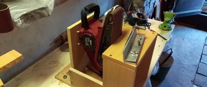 How to make the simplest grinder from a grinding machine