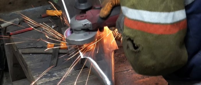 Hvordan lage en fullverdig ambolt fra restene av profilert metall