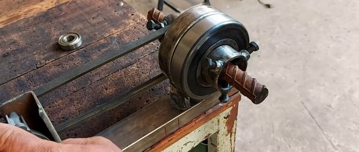 Den enkleste drejebænk til metalbearbejdning med egne hænder