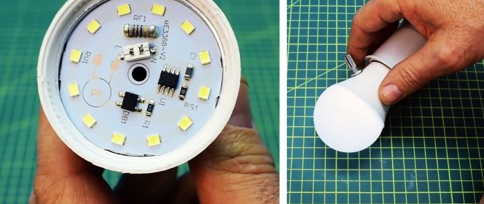 How to add brightness control to an LED lamp