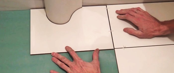 Hoe en waarmee u complexe tegels eenvoudig kunt trimmen