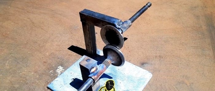 How to make a metal cutting tool from old valves
