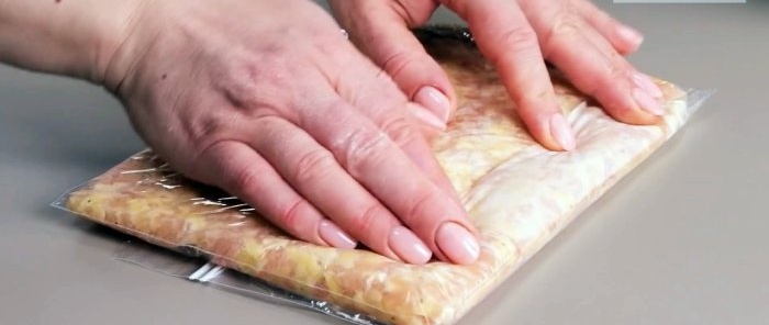 Die zartesten Hähnchenbrustkoteletts mit Kartoffeln. Erstaunliche Technologie beim Einfrieren