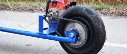 How to make a scooter based on a trimmer engine