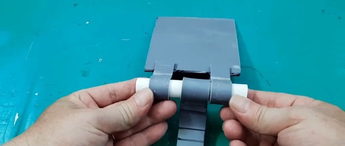 Hur man gör en backventil för avlopp från PVC-rör