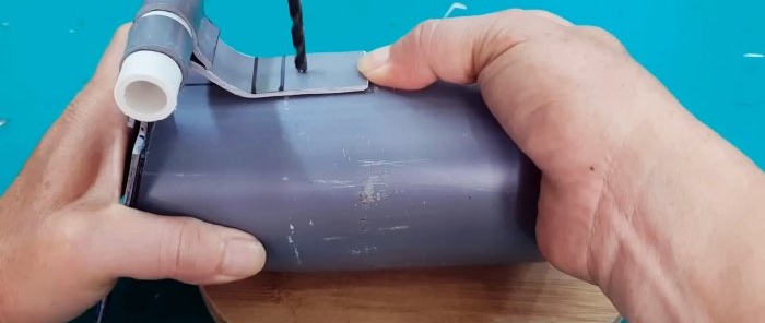 Cum se face o supapă de reținere pentru canalizare din țevi din PVC