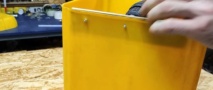 Kako napraviti prikladnu kutiju za opremu za zavarivanje iz kanistera