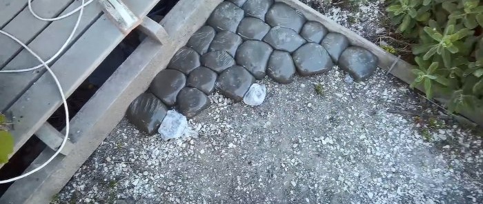 Hur man gör en trädgårdsplattform i sten utan krångel