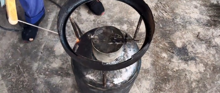 Како направити турбо пећницу са подесивим пламеном и једнократним пуњењем