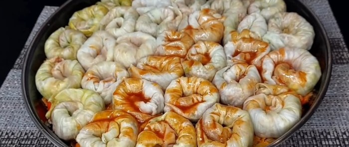 Çin tarifine göre lezzetli lahana ruloları