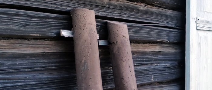 Comment fabriquer des poteaux de clôture en béton 4 fois moins chers que ceux en métal et plus durables