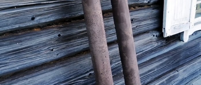 Cómo hacer postes de hormigón para cercas que son 4 veces más baratos que los de metal y más duraderos