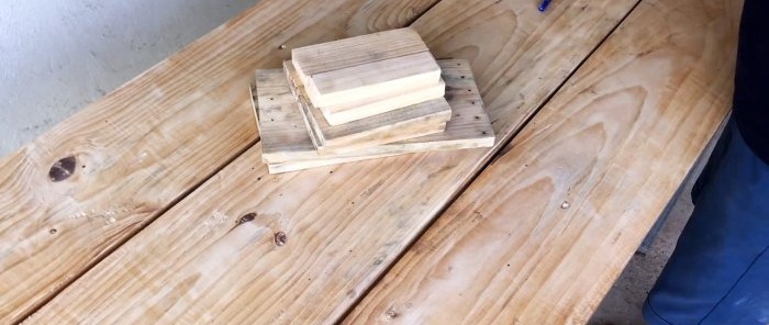 Ako vyrobiť drevenú formu zámku
