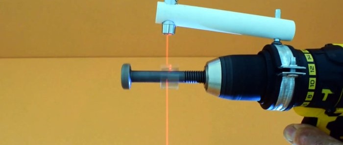 Como fazer um nível de laser com um ponteiro laser barato