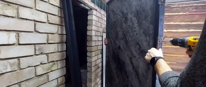 Polistiren köpükten dayanıklı ve sıcak bir kapı nasıl yapılır