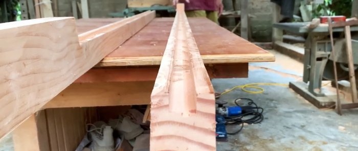 Cara membuat tangga lipat dari kayu